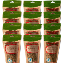 Load image into Gallery viewer, Jalapeño Ranch No-Shell Pumpkin Seeds 12 Pak 6 oz bags
